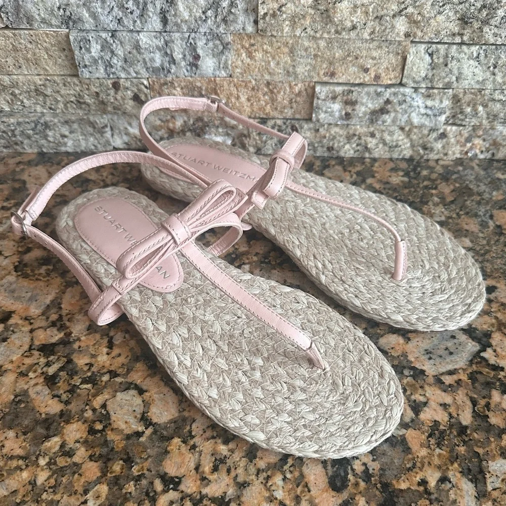 Stuart Weitzman Felicity Slingback Espadrille Sandal